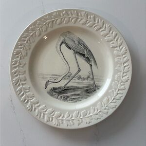 Birds of America, American flamingo John James Audubon Vintage Plate
